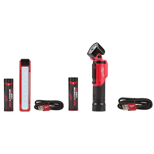 Milwaukee 2113-21 USB Rechargeable Pivoting Flashlight