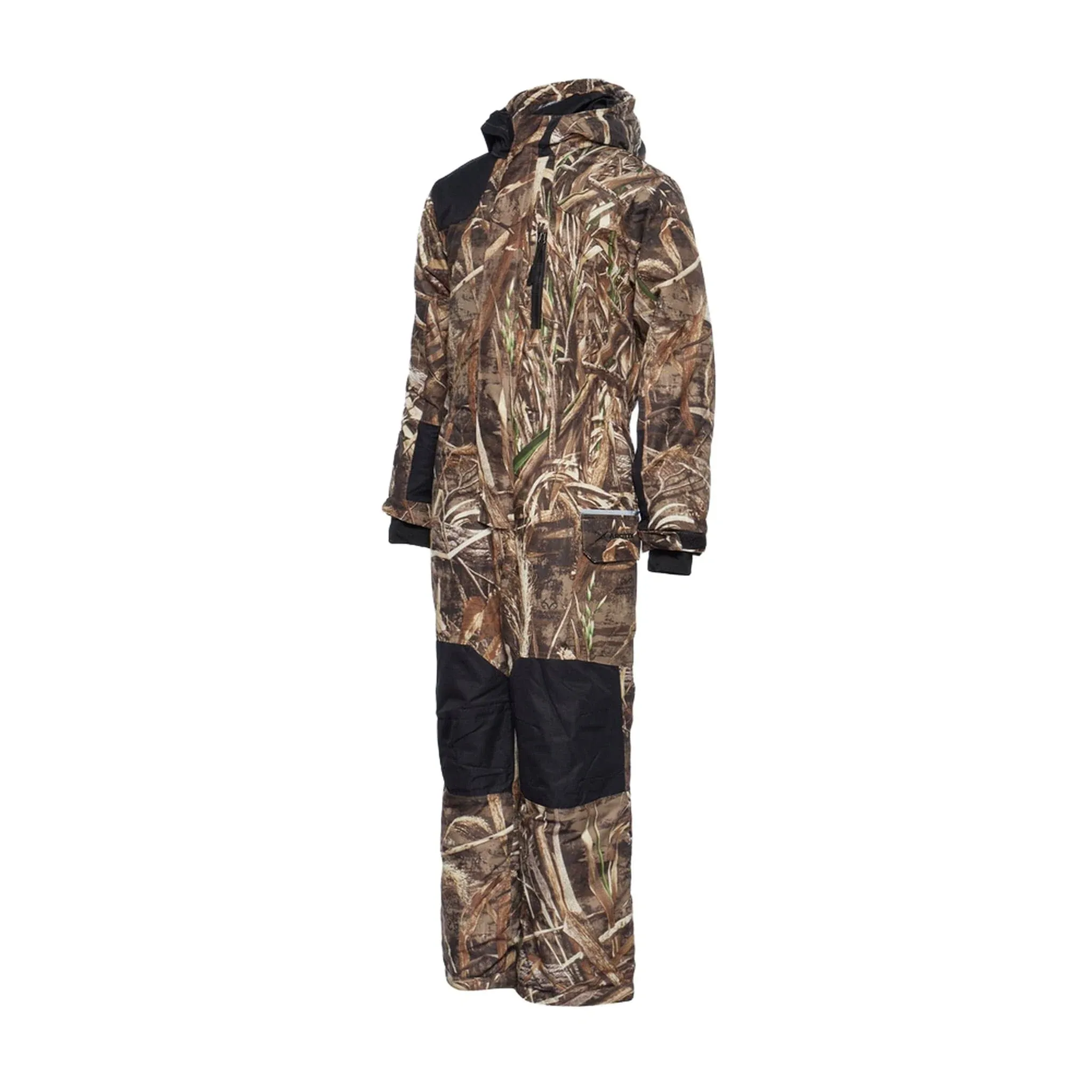 Kids Camo Dancing Bear Insulated Snow Suit Coveralls