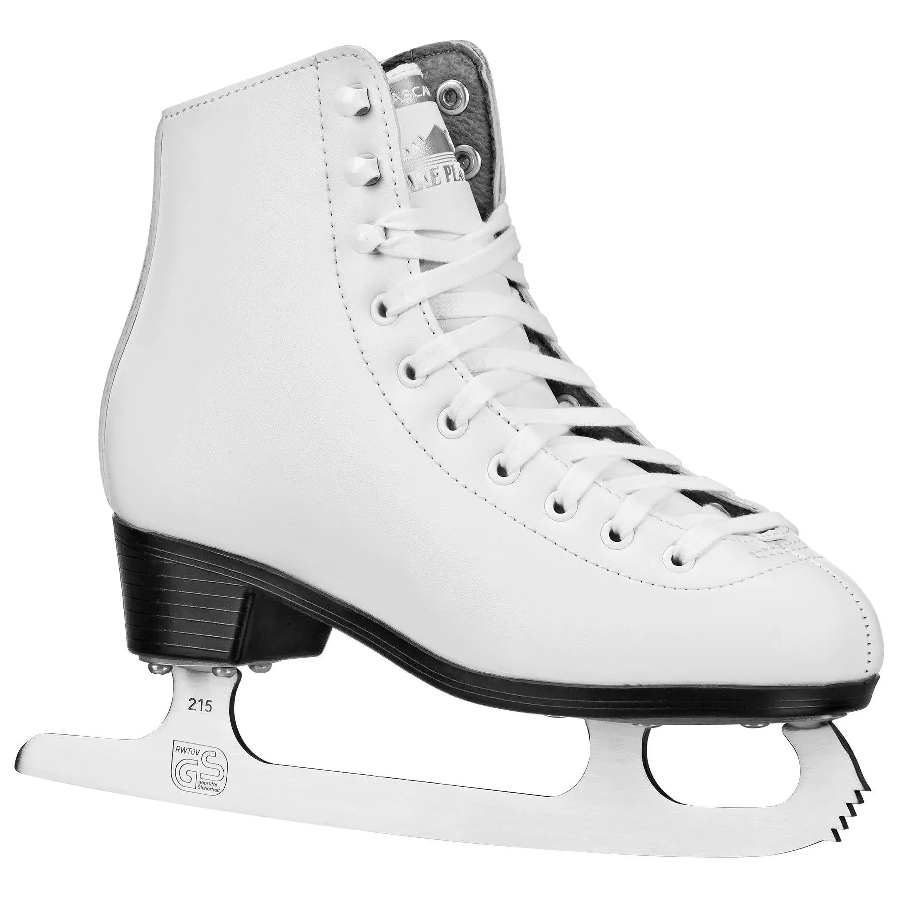 Lake Placid Cascade Girls' Figure Ice Skate - White - 12