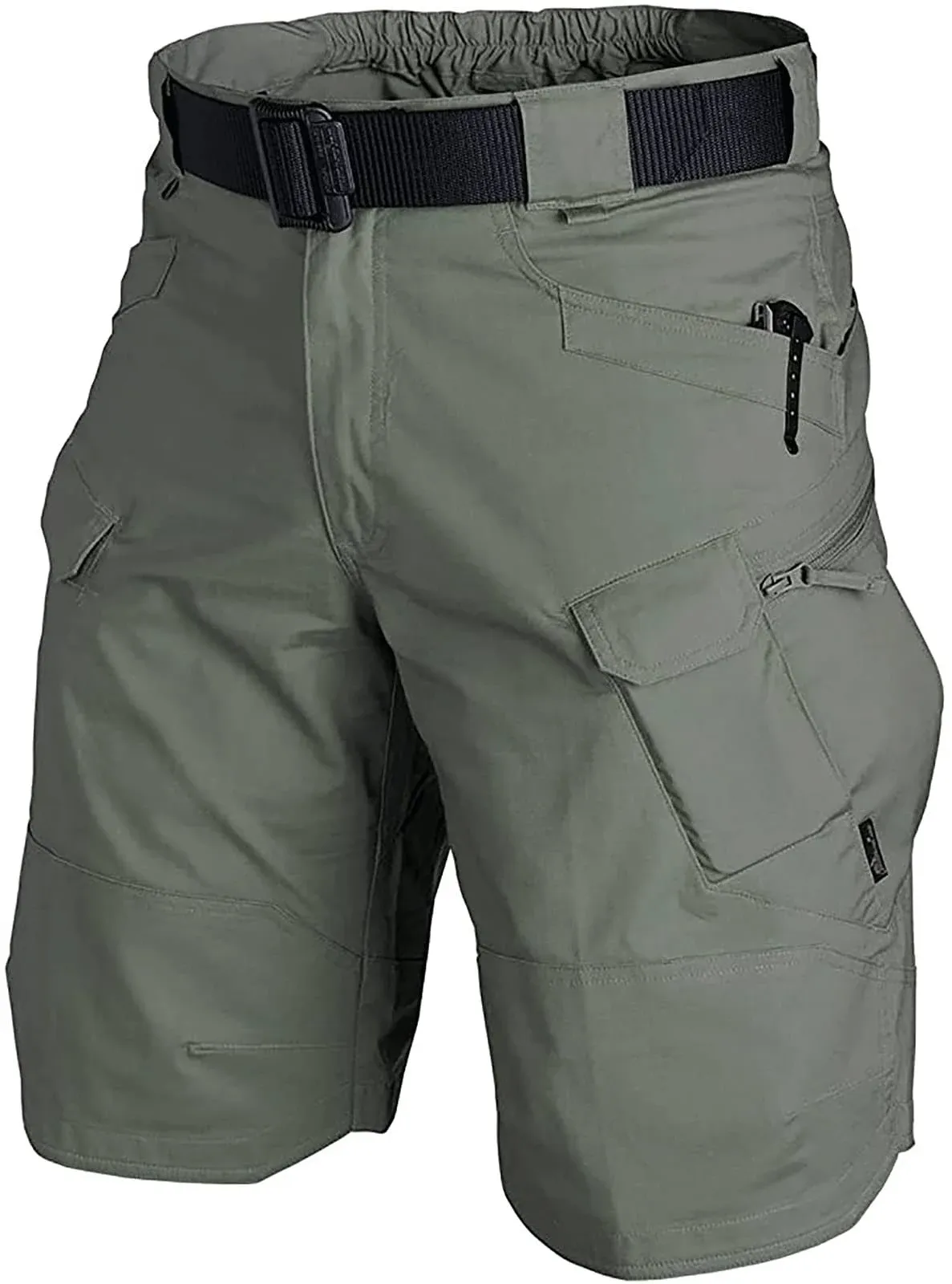 AUTIWITUA Men's Waterproof Tactical Shorts Outdoor Cargo Shorts, Lightweight Quick Dry Breathable Hiking Fishing Cargo Shorts