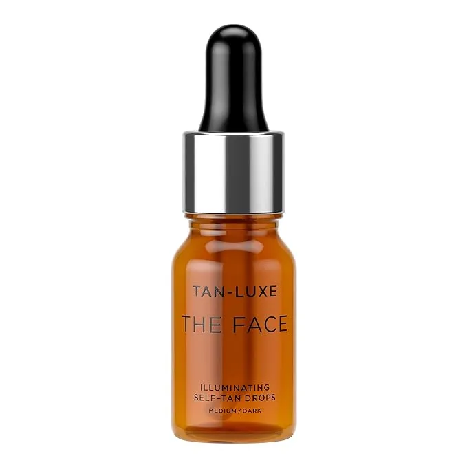 TAN-LUXE The Face - Illuminating Self-Tan Drops to Create Your Own Self Tanner, 30ml - Cruelty & Toxin Free - Medium/DarkTAN-LUXE The Face - Illuminating Self-Tan Drops…