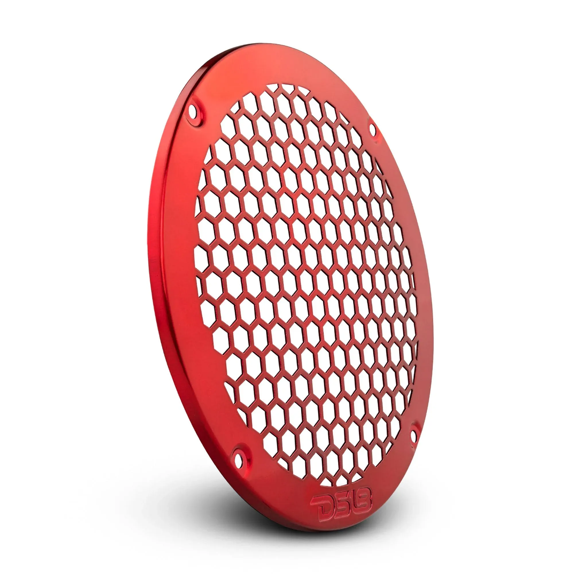 DS18 PRO-GRILL6MS PRO 6.5 Inch Mesh Red Metal Shallow Speaker Grill