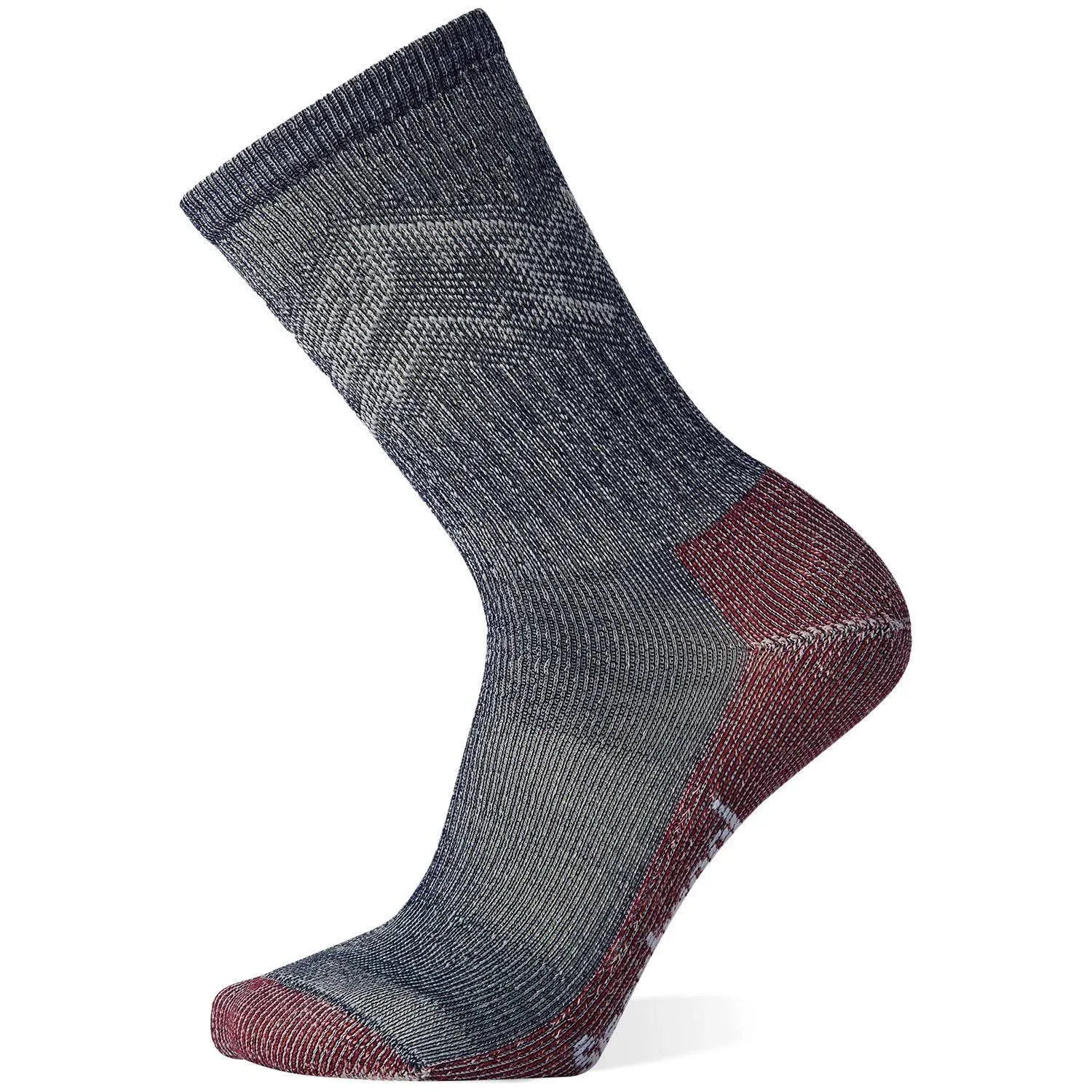 SmartWool Classic Hike Light Cushion Mountain Pattern Crew Socks - Men