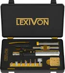 LEXIVON Butane Soldering Iron Multi-Purpose Kit