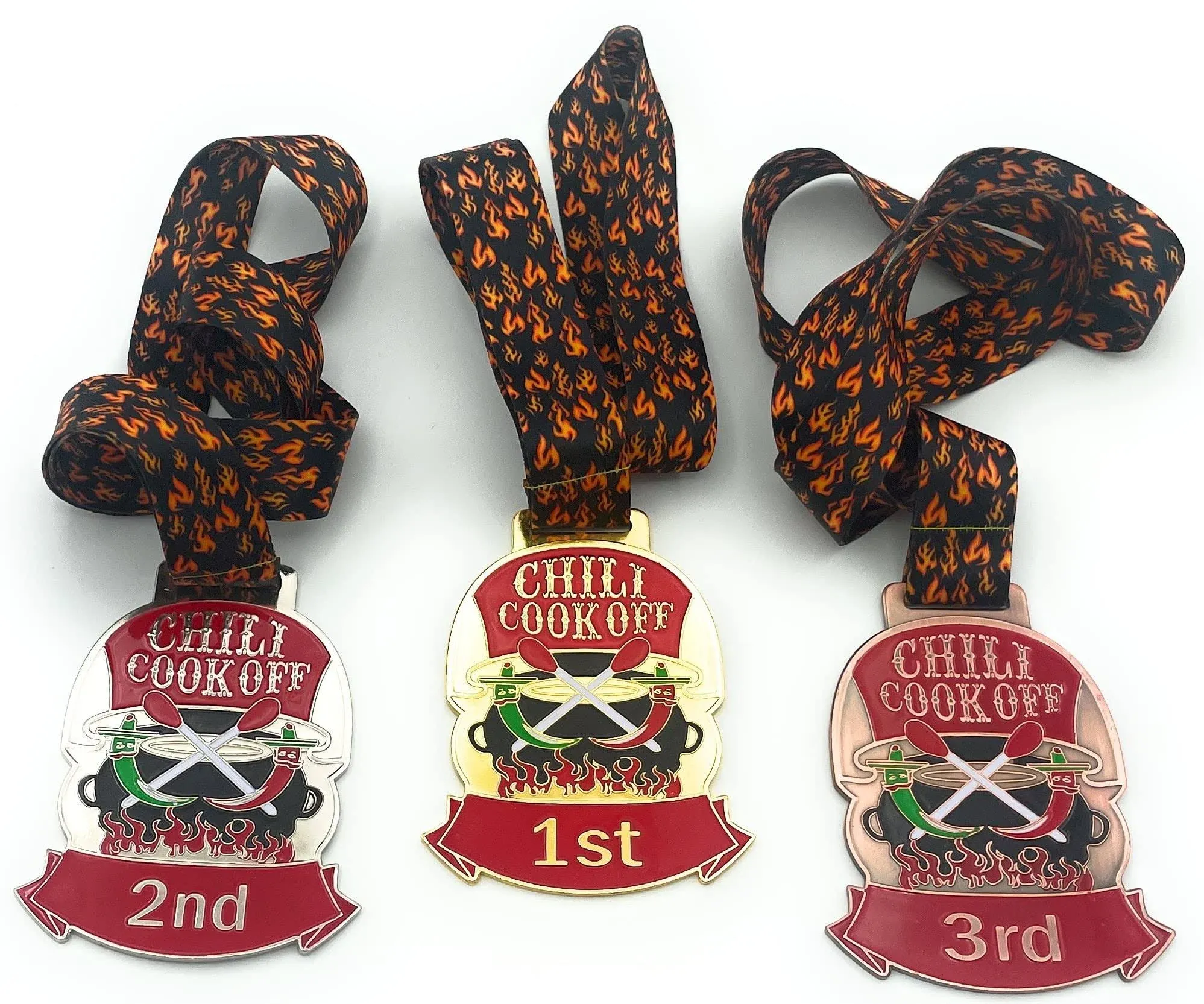 Chili Cook Off Premium Award Trophy Medal