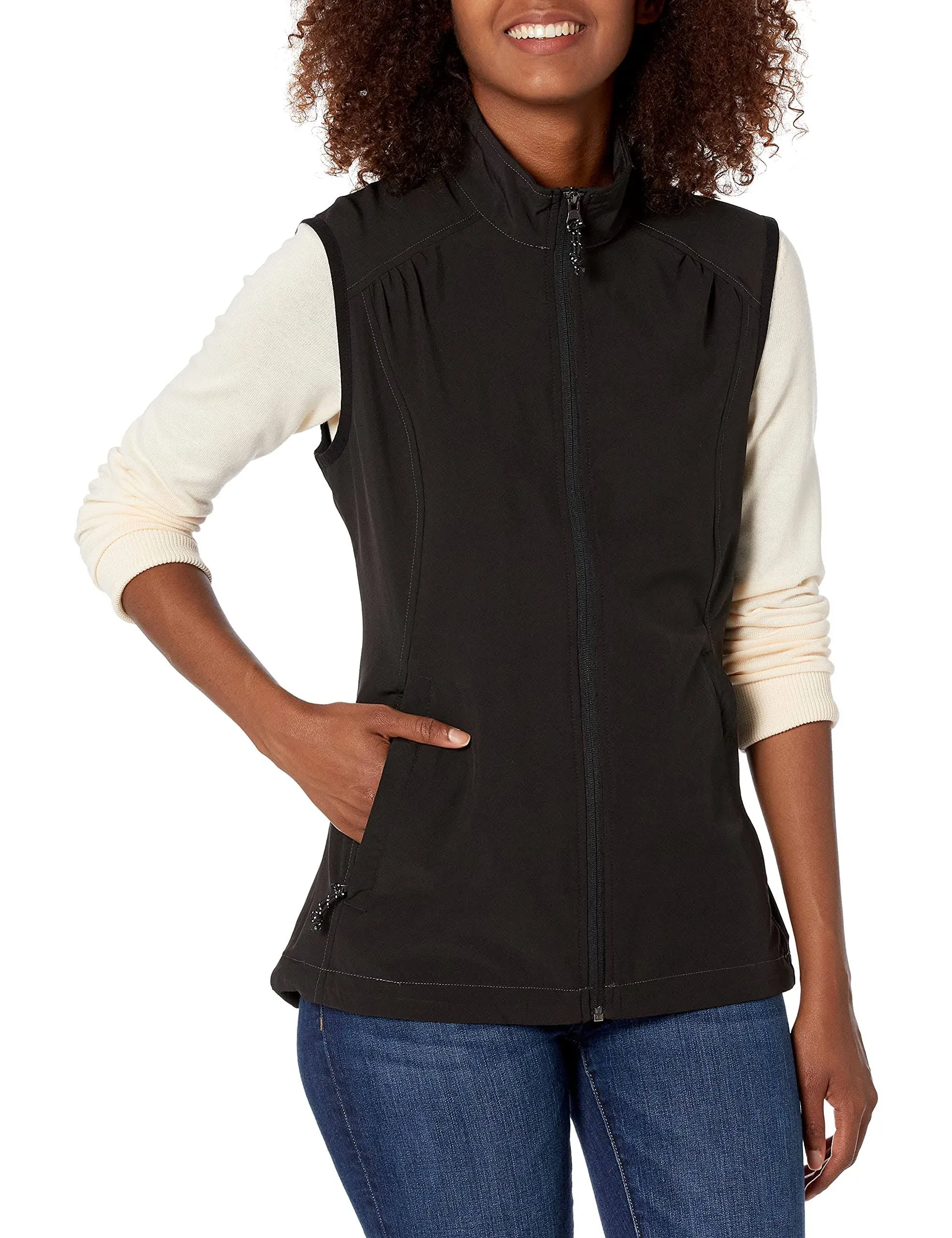 Charles River 5941 Women's Pack-N-Go Vest Black