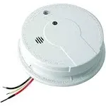 Kidde i12040 120V AC Wire-In Smoke Alarm with Battery Backup and Smart Hush