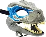 Velociraptor Dinosaur Mask Animal Dino Masks Opening Jaw Realistic Latex Dinosaur Moving Mask for Birthday Cosplay Party