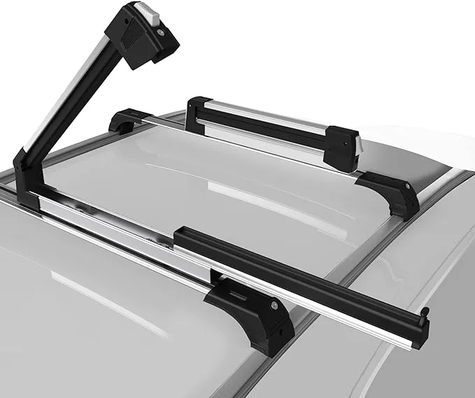 ERKUl 35" Ski Rack for Car Roof Universal Ski & Snowboard Racks Fits Crossbars  | eBay