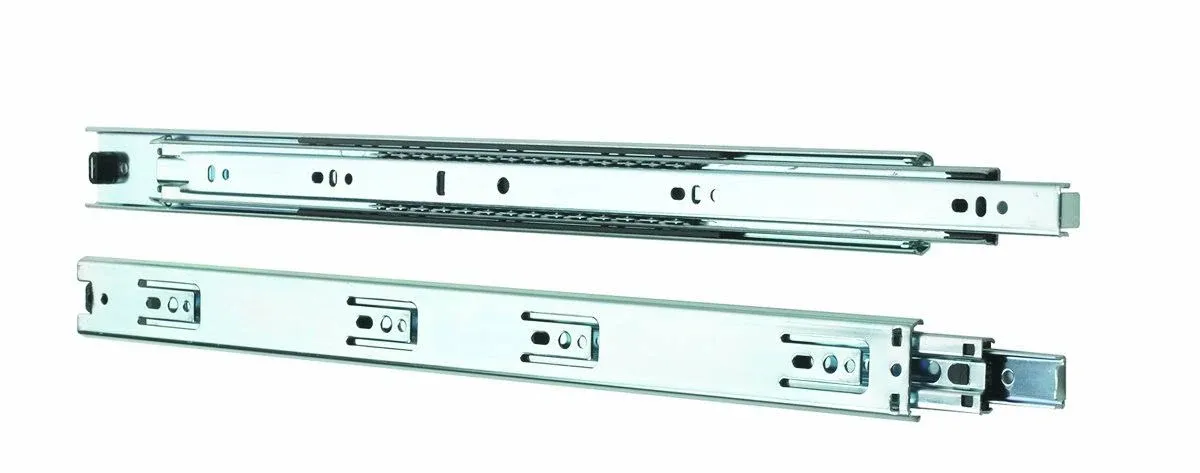 Knape & Vogt 4100p 22 Side Mount Full Extension Drawer Slide, 22-inch, Pair