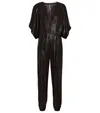 Norma Kamali Rectangle Jog Jumpsuit - Black / Size S