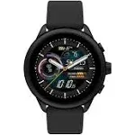 Fossil Gen 6 Wellness Edition Smartwatch Black Silicone - Black