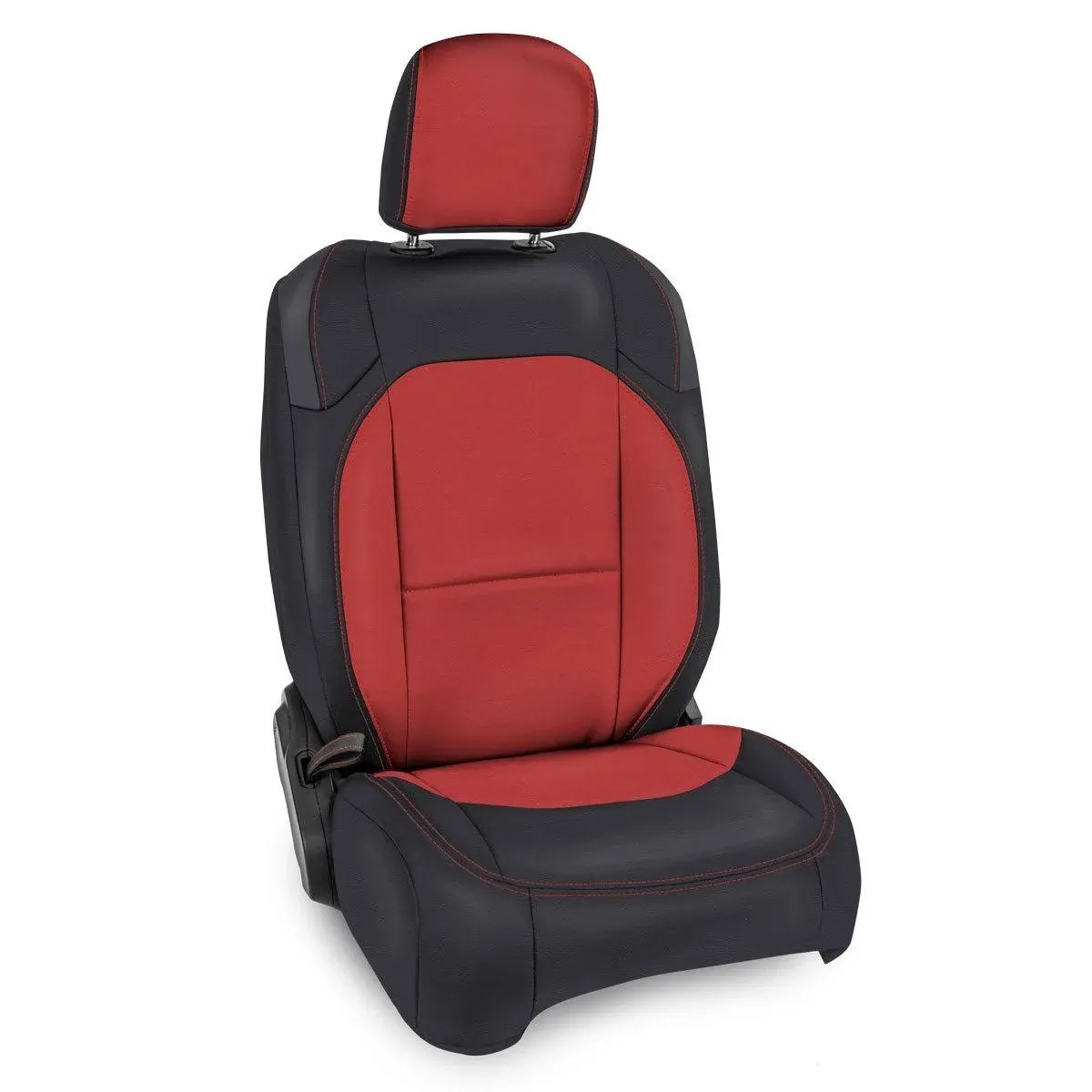 PRP Seats® B040-05 - 1st Row Black/Red with Red Stiching Seat Covers