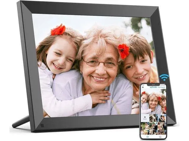 BSIMB 15-Inch 32GB WiFi Digital Photo Frame Extra Large Electronic Picture Frame with Touch Screen