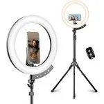 12&#034; Ring Light with 62&#034; Tripod Stand, LED Selfie Circle Light