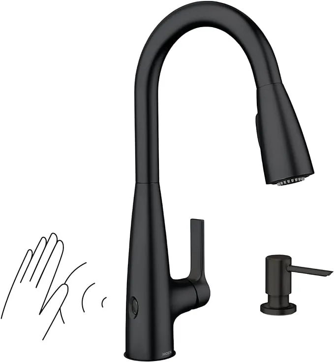 Moen Haelyn Touchless Single-Handle Pull-Down Sprayer Kitchen Faucet