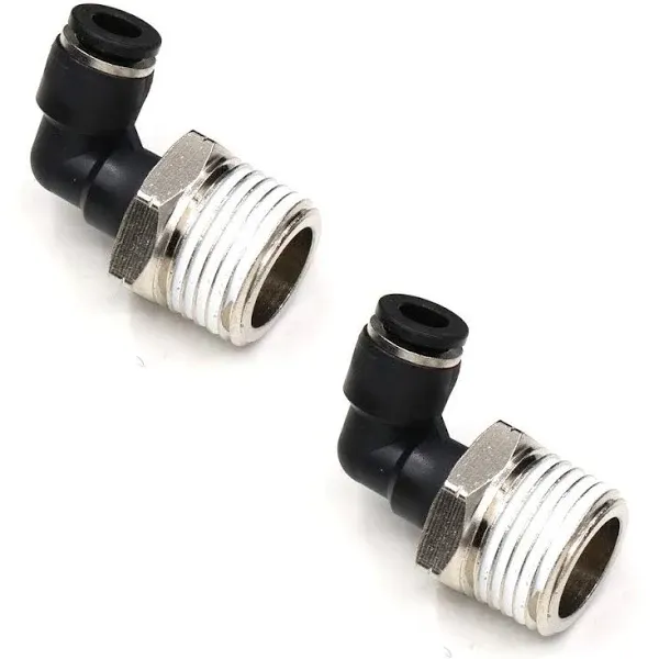 1/2 Elbow Male Airlines Push Fittings 90 Degree Push to Connect Fittings Air ...