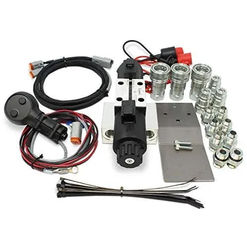 Summit Hydraulics Universal Hydraulic Third Function Valve Kit w/ Joystick Handle