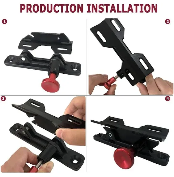 Quick Release Fire Extinguisher Holder - Car Fire Extinguisher Mount Bracket Aluminum for Vehicle UTV Jeep Truck Polaris Ranger Cam-Am X3 - Quick Clamps Fire Extinguisher Mounting Bracket Heavy Duty