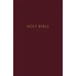 NKJV, Pew Bible, Large Print, Hardcover, Burgundy, Red Letter,