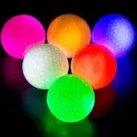 Glow in The Dark LED Golf Balls - 6 Pack