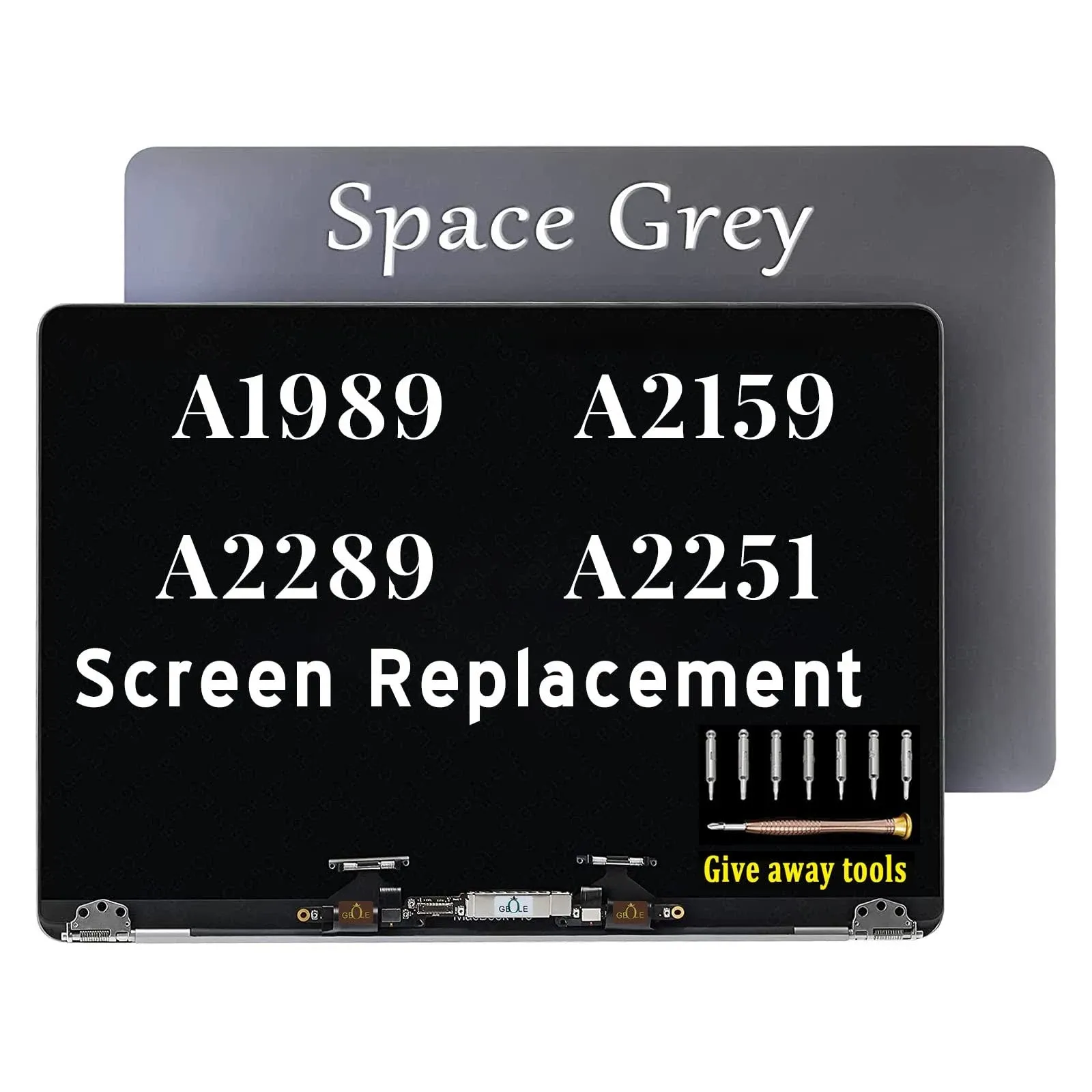 GBOLE A1989 A2159 A2289 A2251 Screen Replacement for MacBook Pro Retina 13.3" LCD ...