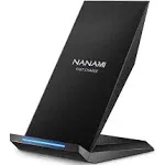 Fast Wireless Charger, Nanami Qi Certified Wireless Charging Stand Compatible ...