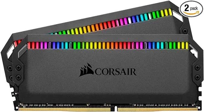 Corsair Dominator Platinum RGB 32GB (2x16GB) DDR4 3466 (PC4-27700) C16 1.35V - Black