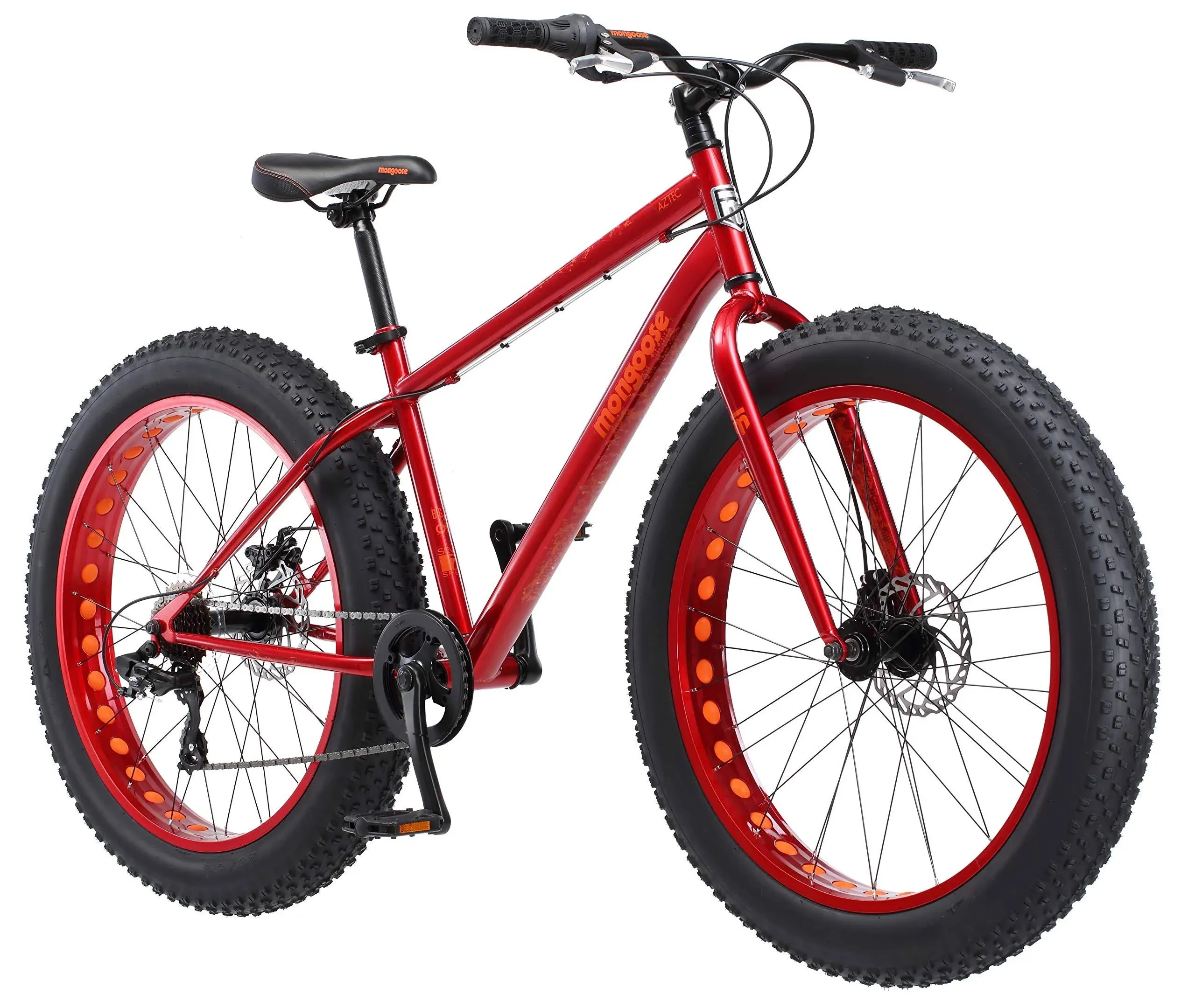 Mongoose Aztec Fat Tire Bike Red