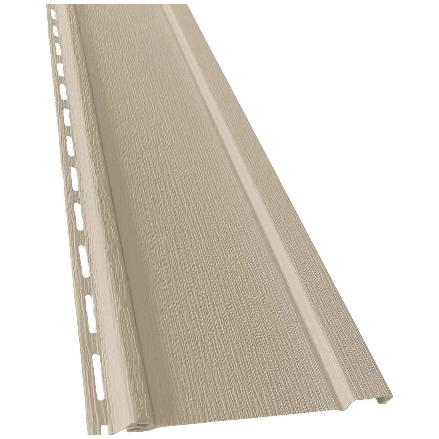 Polaris Board and Batten Vertical Vinyl Siding (1 Square), Brown