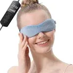 Aroma Season Heated Eye Mask, for Stye Blepharitis Moist Treatment with Flaxseed, Warm Therapy to Unclog Glands, Relieve Dry Eye Syndrome, Chalazion,