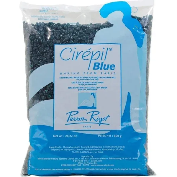 Cirepil Blue Wax Refill, 28.22 Ounce Bag - MADE IN FRANCE