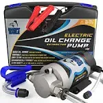 Harpy Eagle Electric Oil Change Extractor Pump 12/24V 100W, Oil Сhange Fluid Extractor Suction Transfer Pump Portable for Automotive, Cars, Boats, Motorcycle,Trucks with Storage Case/Patent Pending