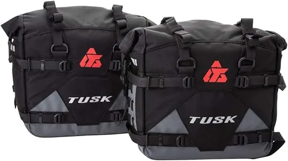 Tusk Pilot Pannier Bags Black/Grey