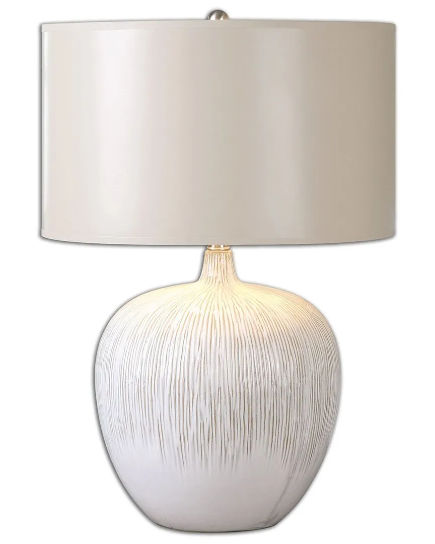 Georgios 23.25in Table Lamp In Ivory