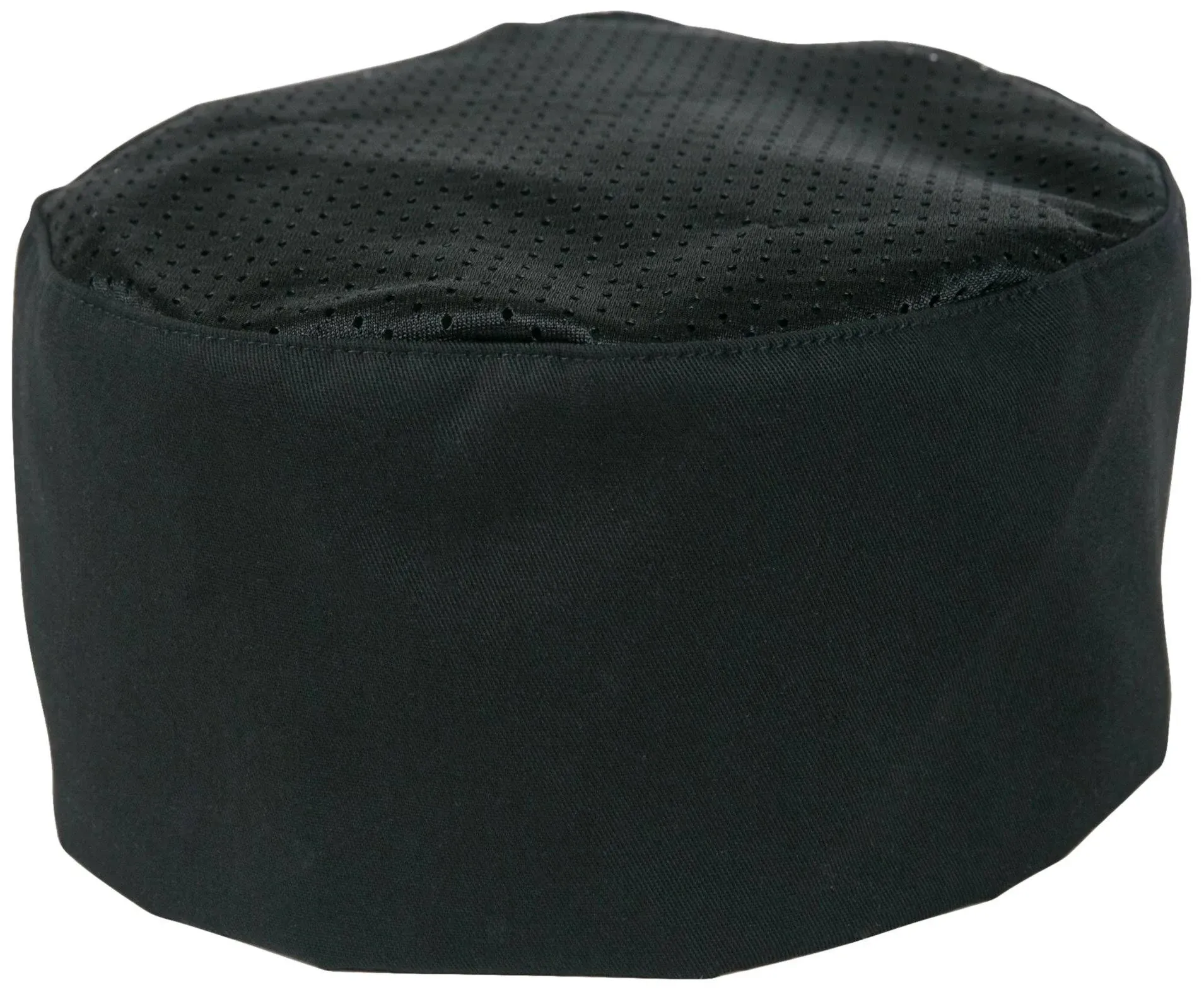 Mercer Culinary Black Bakers Skull Cap M60070BK