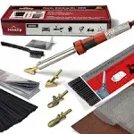 Plastic Welding Kit Deluxe -UL Certified Plastic Welder- 17 Pc Aluminum