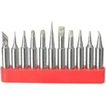 T18 Soldering Tip for HAKKO FX-888D FX-888 FX-8801 (11 pcs with tip Holder)