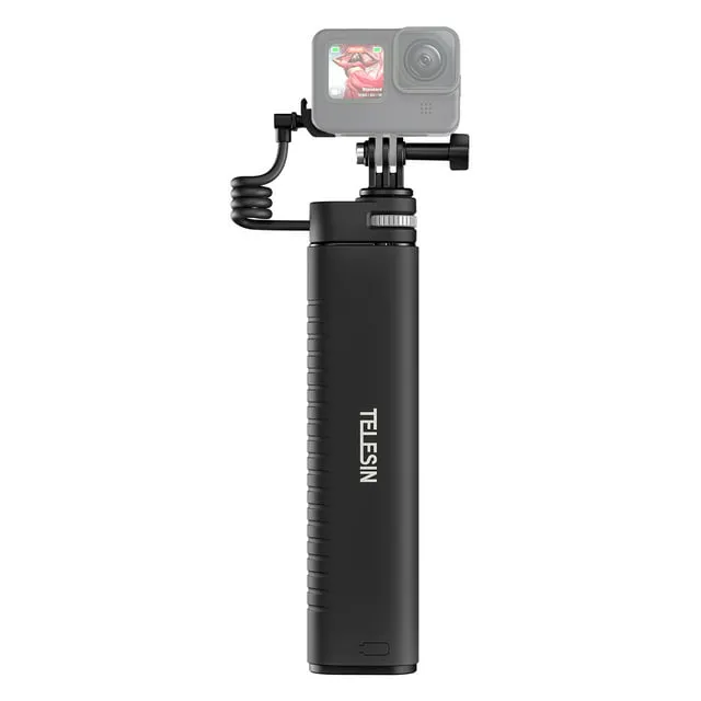 Telesin Te-css-001 Rechargeable Selfie Stick /pd3.0 fast charging Power Selfie Stick 90cm Telescoping Selfie Pole with 1/4 Inch Screw