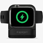 Spigen S350 Designed for Apple Watch Charger Stand Apple Watch Ultra 2/Ultra 49mm, Series 10 46/42mm, 9/8/7 45/41mm, SE2/SE/6/5/4 44/40mm, 3/2/1 42/38mm TPU with Non-Slip Stable Base - Pink Sand