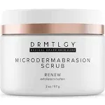 DRMTLGY Microdermabrasion Facial Scrub and Face Mask. Non-Abrasive Face Exfoliator Improves Acne Scars, Blackheads, Pore Size, and Skin Texture. 2 oz