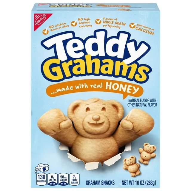 Honey Teddy Grahams Graham Snacks