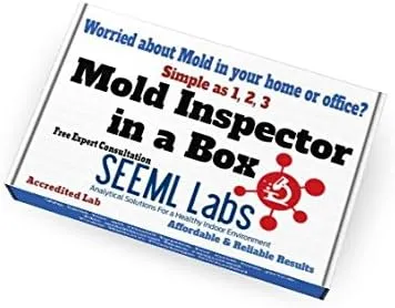 DIY Mold 3 Test Kit (Same Day Results) Expert Consultation and AIHA-LAP, LLC Accredited Lab Analysis Included