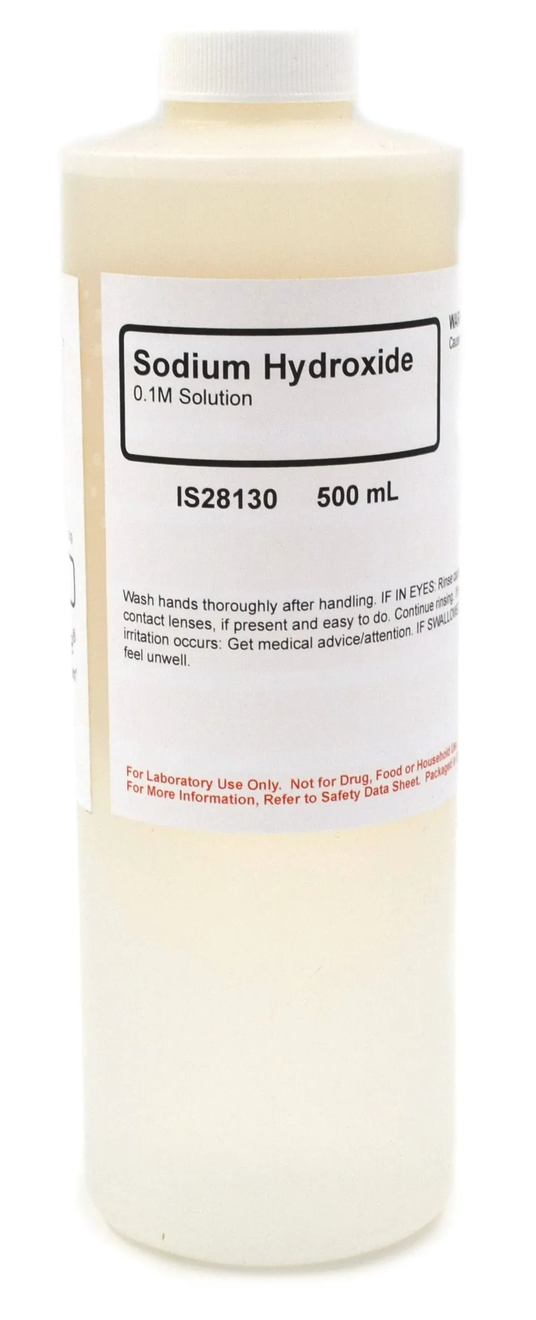 Sodium Hydroxide Solution, 0.1m, 500ml - The Curated Chemical Collection