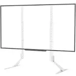 WALI Universal TV Stand, TV Legs for Most 27 to 85 inch LCD Flat Screen TV, Mounting Holes up to 1000 by 800mm, 27 to 85 inch (TVS004-W), White