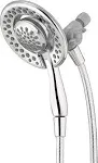 Delta Faucet Shower Head 2-in-1 Shower Head with Handheld Spray - Chrome