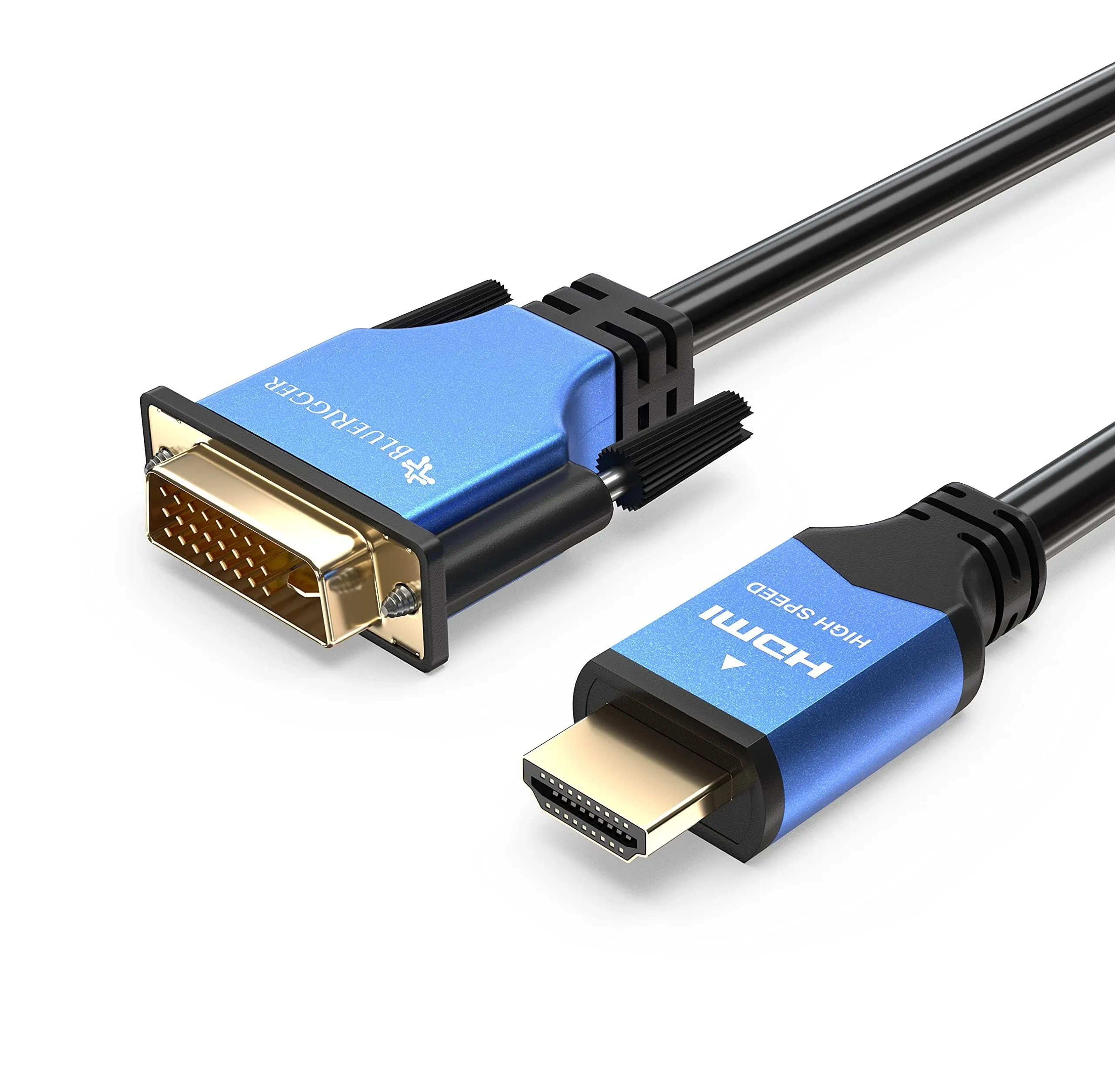 BlueRigger High Speed HDMI to DVI Adapter Cable (10 Feet)