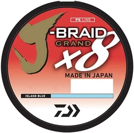 Daiwa J-Braid Grand x8 8-Strand Braided Line Filler Spool