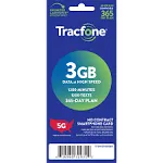 Tracfone Plan: 1200 Minutes, 1200 Texts, 3GB Data, 365-Day