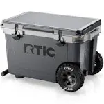 52 qt Ultra-Light Wheeled Cooler, Dark Grey & Cool Grey